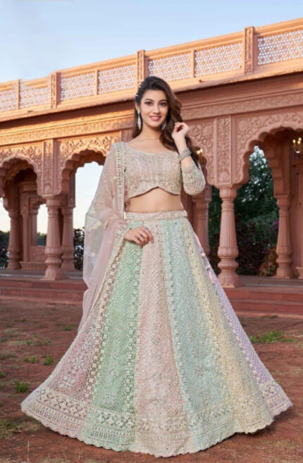 Multi Color Lahenga Choli