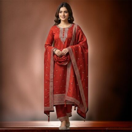 Orange Salwar Kameez