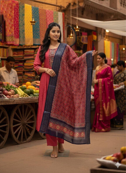 Pink Fancy Churidar